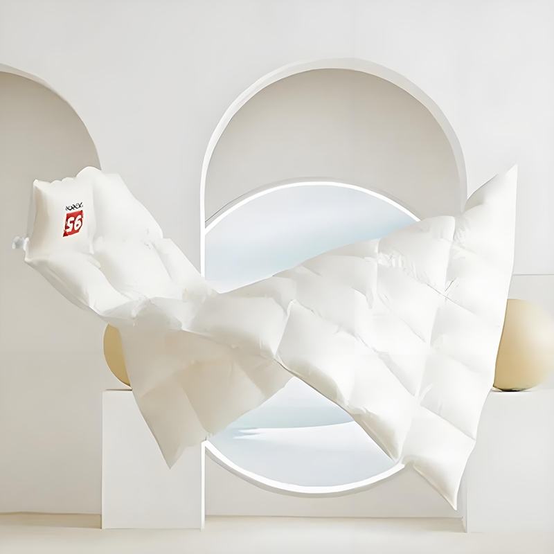 Højt dunindhold, nul tryk, nul lugt, antibakteriel og antimide, tyk vinterdynefyld